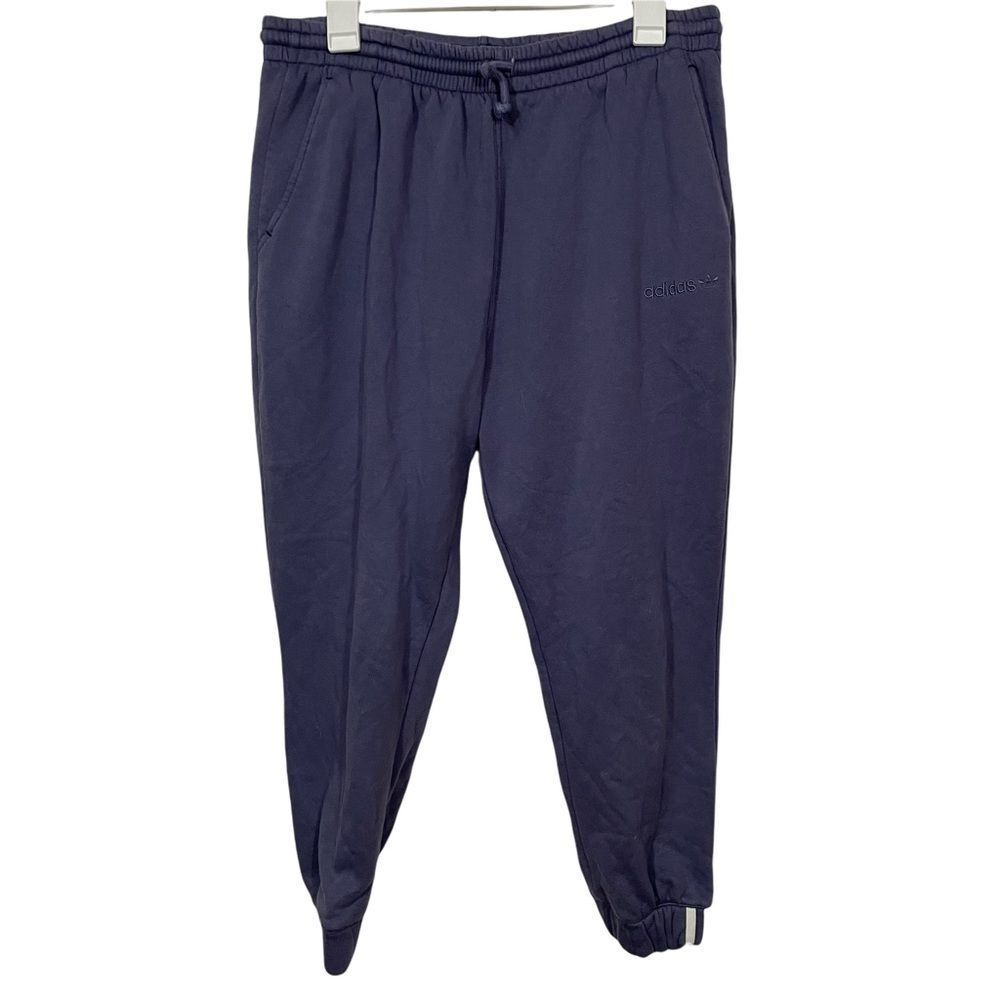 Adidas Slate Blue Athletic Jogger Sweatpants